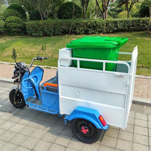 城市物业电动垃圾清运车 单桶三轮保洁车 实力工厂圣创机械